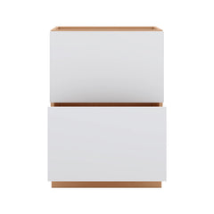 Modernform Cabinet Matte White 24" W X 34 1/2" H X 21" D Vanity Base with 2 Drawers