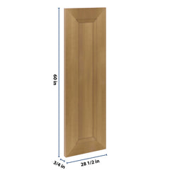 J&K Butterscotch B8 Vanity Drawer Front 09" W x 28 1/2" H