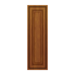 J&K Mocha Glazed K10 Vanity Drawer Front 09" W x 28 1/2" H
