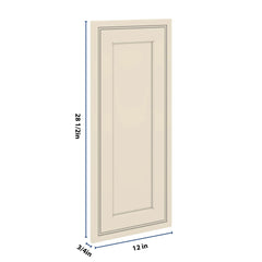 J&K Pearl Glazed H9 Vanity Drawer Front 12" W x 28 1/2" H