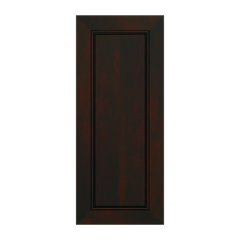 J&K Espresso K8 Vanity Drawer Front 12" W x 28 1/2" H