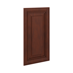 J&K Mahogany J5 Vanity Drawer Front 15" W x 28 1/2" H