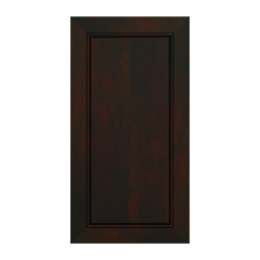 J&K Espresso K8 Vanity Drawer Front 15" W x 28 1/2" H