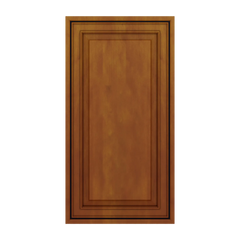 J&K Mocha Glazed K10 Vanity Drawer Front 15" W x 28 1/2" H