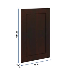 J&K Java Coffee S1 Vanity Drawer Front 18" W x 28 1/2" H