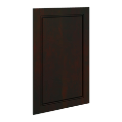 J&K Espresso K8 Vanity Drawer Front 18" W x 28 1/2" H