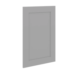 J&K Castle Grey S5 Vanity Drawer Front 18" W x 28 1/2" H