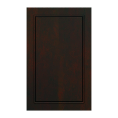 J&K Espresso K8 Vanity Drawer Front 18" W x 28 1/2" H