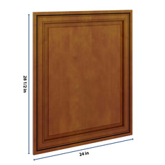 J&K Mocha Glazed K10 Vanity Drawer Front 24" W x 28 1/2" H