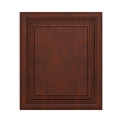 J&K Mahogany J5 Vanity Drawer Front 24" W x 28 1/2" H