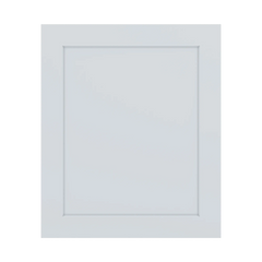 J&K White Shaker S8 Vanity Drawer Front 24" W x 28 1/2" H