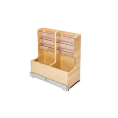 Fabuwood Allure Luna Forest Green 24" Width Vanity Organizer Pullout w/Blum Sides for Sink Base