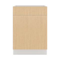 Modernform Cabinet Natural Oak 24" W X 34 1/2" H X 21" D Vanity Sink Base 1 Doors/1 False Front