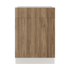 Modernform Cabinet Walnut 24" W X 34 1/2" H X 21" D Vanity Sink Base 1 Doors/1 False Front