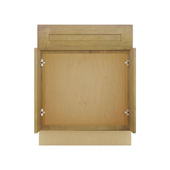 Modernform Cabinet Natural Shaker 27" W X 34 1/2" H X 21" D Sink Base 2 Doors/1 False Front