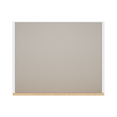 Modernform Cabinet Natural Oak 27" W X 34 1/2" H X 21" D Vanity Sink Base 2 Doors/1 False Front