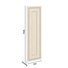 J&K Pearl Glazed H9 Dummy Door Panel 09" W x 30" H