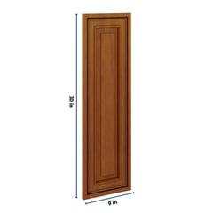 J&K Mocha Glazed K10 Dummy Door Panel 09" W x 30" H