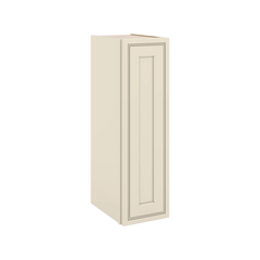J&K Pearl Glazed H9 Single Door Wall Cabinet - 09" W x 30" H