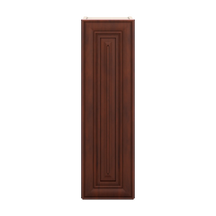 J&K Mahogany J5 Single Door Wall Cabinet - 09" W x 30" H