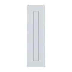 J&K White Shaker S8 Single Door Wall Cabinet - 09" W x 30" H