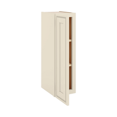 J&K Pearl Glazed H9 Single Door Wall Cabinet - 09" W x 30" H