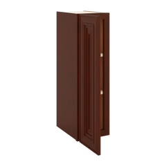 J&K Mahogany J5 Single Door Wall Cabinet - 09" W x 30" H