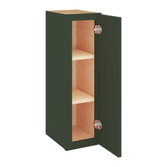 Modernform Cabinet Slim Sage Green 09" W X 30" H X 12" D  Single Door Wall Cabinet