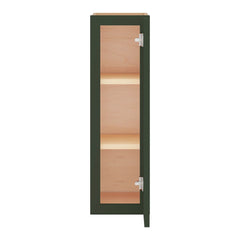 Modernform Cabinet Slim Sage Green 09" W X 30" H X 12" D  Single Door Wall Cabinet