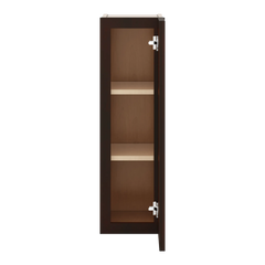 J&K Java Coffee S1 Single Door Wall Cabinet - 09" W x 30" H