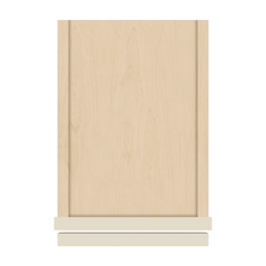 J&K Pearl Glazed H9 Single Door Wall Cabinet - 09" W x 30" H