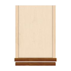 J&K Mocha Glazed K10 Single Door Wall Cabinet - 09" W x 30" H