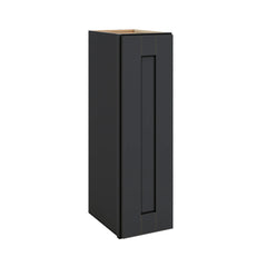 Modernform Cabinet Onyx Black Shaker 09" W X 30" H X 12" D  Single Door Wall Cabinet
