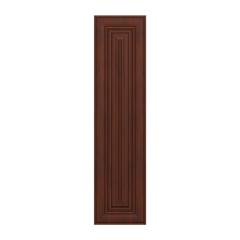 J&K Mahogany J5 Dummy Door Panel 09" W x 36" H