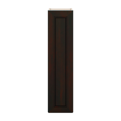J&K Espresso K8 Single Door Wall Cabinet - 09" W x 36" H