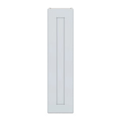 J&K White Shaker S8 Single Door Wall Cabinet - 09" W x 36" H