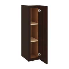J&K Java Coffee S1 Single Door Wall Cabinet - 09" W x 36" H