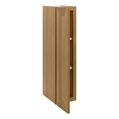 J&K Butterscotch B8 Single Door Wall Cabinet - 09" W x 36" H