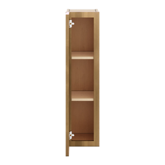J&K Butterscotch B8 Single Door Wall Cabinet - 09" W x 36" H