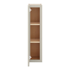 J&K Pebble B6 Single Door Wall Cabinet - 09" W x 36" H