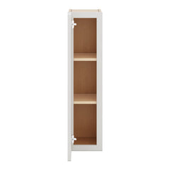 J&K Pure B5 Single Door Wall Cabinet - 09" W x 36" H