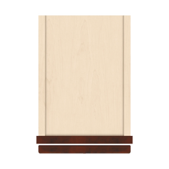 J&K Mahogany J5 Single Door Wall Cabinet - 09" W x 36" H