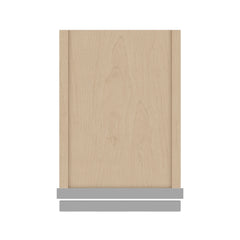 J&K Castle Grey S5 Single Door Wall Cabinet - 09" W x 36" H