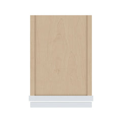 J&K White Shaker S8 Single Door Wall Cabinet - 09" W x 36" H