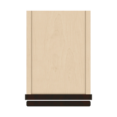 J&K Espresso K8 Single Door Wall Cabinet - 09" W x 36" H