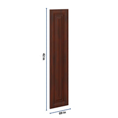 J&K Mahogany J5 Dummy Door Panel 09" W x 42" H