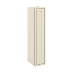 J&K Pearl Glazed H9 Single Door Wall Cabinet - 09" W x 42" H