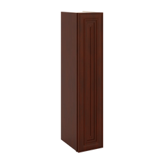 J&K Mahogany J5 Single Door Wall Cabinet - 09" W x 42" H
