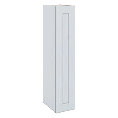 J&K White Shaker S8 Single Door Wall Cabinet - 09" W x 42" H