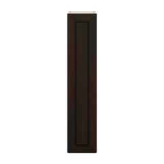 J&K Espresso K8 Single Door Wall Cabinet - 09" W x 42" H